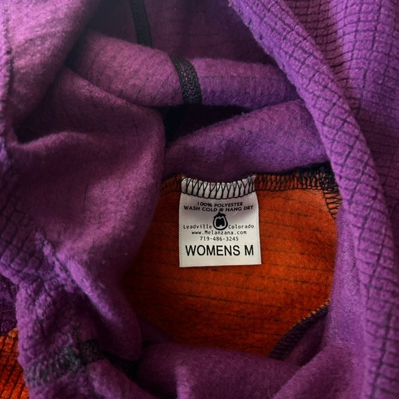 Melanzana Fleece Microgrid Pullover - Picture 7 of 7